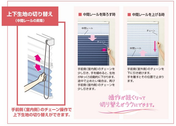 タチカワ ペルレ ワンチェーン 操作方法
