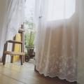 シンコール  レースカーテン AZ-2029　生地幅288ｃｍ　(ヨコ使い)