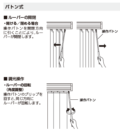 ニチベイポポラ縦型ブラインド　カーテン道の駅201