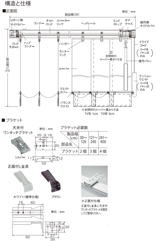 カーテン道の駅201　サンゲツ　縦型ブラインド　バーチカルブラインド