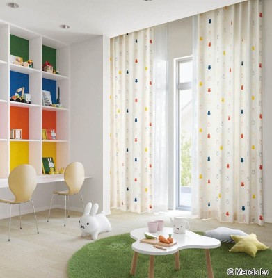 リリカラ ドレープカーテン miffy curtain LC-22306・22307 写真
