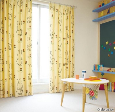リリカラ ドレープカーテン miffy curtain LC-22310・22311 写真