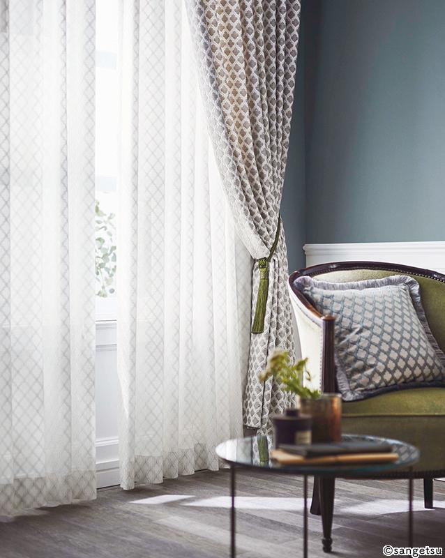 H200cm×W202cm サンゲツカーテン。 H200cm×W202cmサンゲツカーテン。