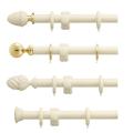 トーソー  カーテンレール ラグレス33　シングルセット／アンティークホワイト