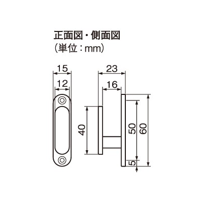 正面図・側面図