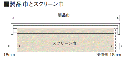 カーテン道の駅201　サンゲツロールスクリーン